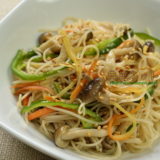 精進ビーフン炒めレシピ