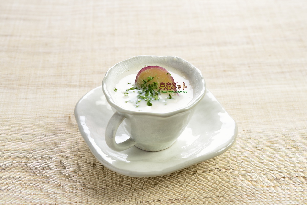 サツマイモの豆乳スープ＿精進料理レシピ