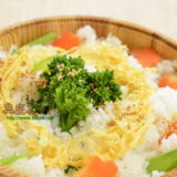 菜の花ちらし寿司＿精進料理レシピ